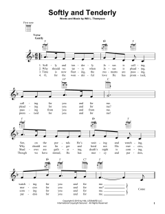 Softly And Tenderly (Download) 