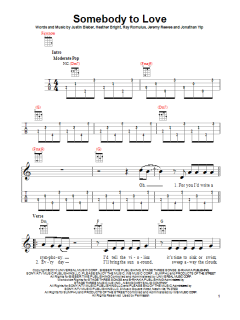Somebody To Love (Download) 
