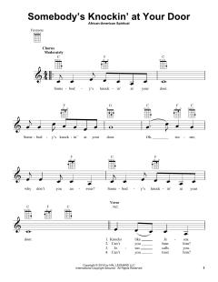 Somebody's Knockin' At Your Door (Download) 