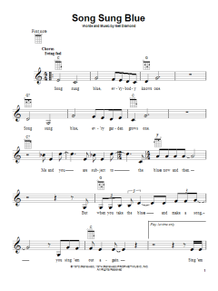 Song Sung Blue (Download) 