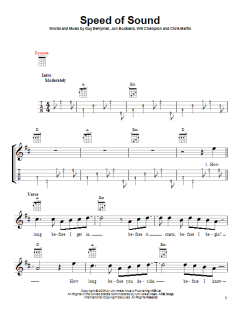 Speed Of Sound (Download) 