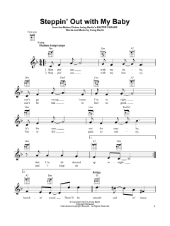 Steppin' Out With My Baby (Download) 