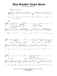 Stop Breakin' Down Blues (Download) 