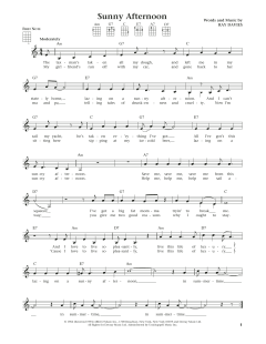 Sunny Afternoon (Download) 