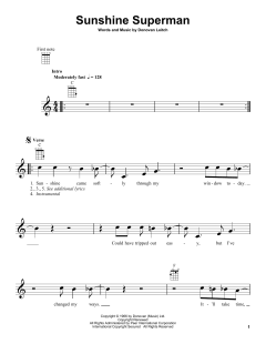 Sunshine Superman (Download) 