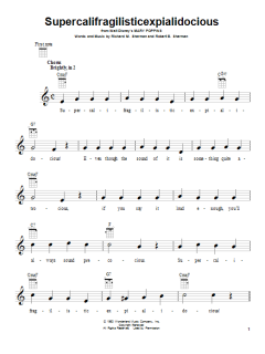 Supercalifragilisticexpialidocious (Download) 