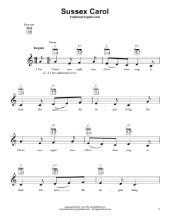 Sussex Carol (Download) 