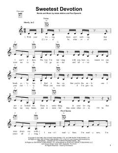 Sweetest Devotion (Download) 