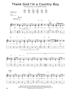 Thank God I'm A Country Boy (Download) 