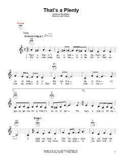 That's A Plenty (Download) 