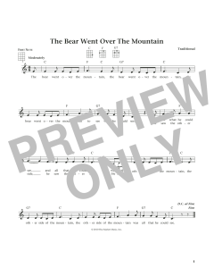 The Bear Went Over The Mountain (Download) 