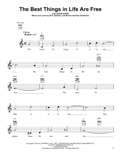 The Best Things In Life Are Free (Download) 