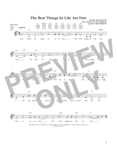 The Best Things In Life Are Free (Download) 