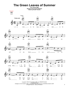 The Green Leaves Of Summer (Download) 