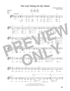 The Last Thing On My Mind (Download) 