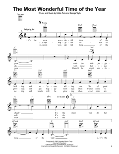 The Most Wonderful Time Of The Year (Download) 