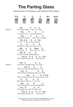 The Parting Glass (Download) 