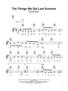 The Things We Did Last Summer (Download) 