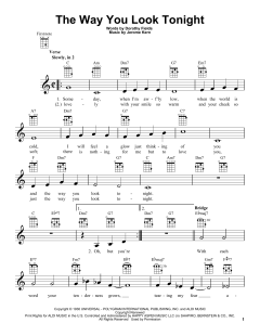 The Way You Look Tonight (Download) 