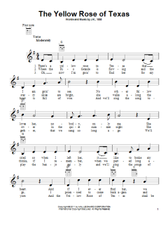 The Yellow Rose Of Texas (Download) 