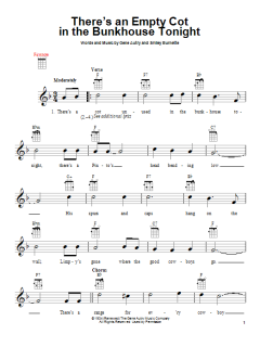 There's An Empty Cot In The Bunkhouse Tonight (Download) 