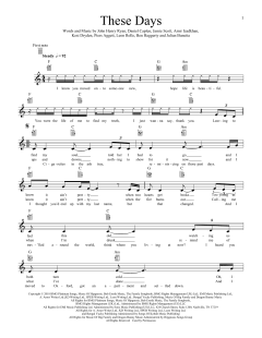 These Days (Download) 