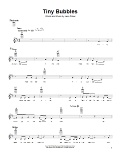 Tiny Bubbles (Download) 