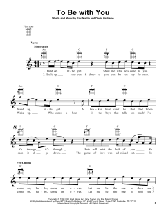 To Be With You (Download) 