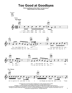 Too Good At Goodbyes (Download) 