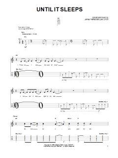 Until It Sleeps (Download) 