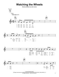 Watching The Wheels (Download) 