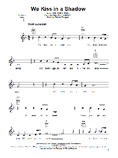 We Kiss In A Shadow (Download) 