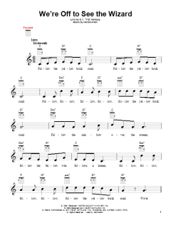 We're Off To See The Wizard (Download) 