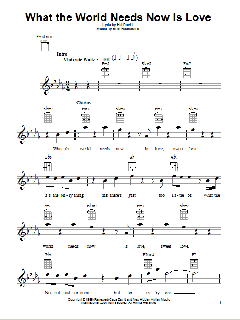 What The World Needs Now Is Love (Download) 