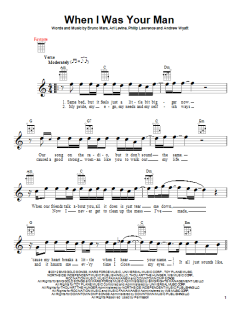 When I Was Your Man (Download) 