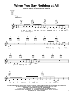 When You Say Nothing At All (Download) 