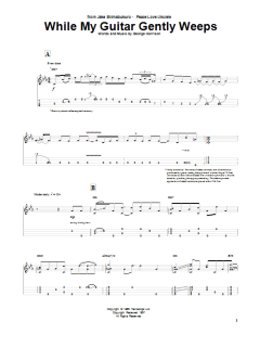 While My Guitar Gently Weeps (Download) 