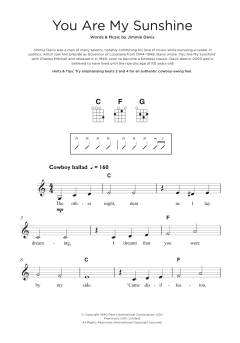 You Are My Sunshine (Download) 
