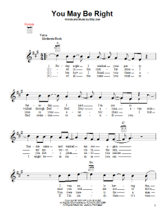 You May Be Right (Download) 