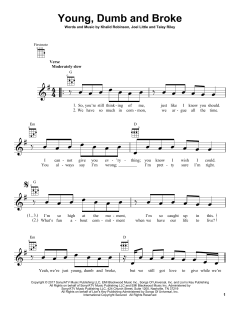 Young, Dumb And Broke (Download) 