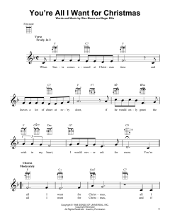 You're All I Want For Christmas (Download) 