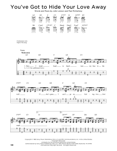 You've Got To Hide Your Love Away (Download) 