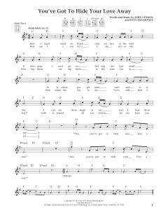 You've Got To Hide Your Love Away (Download) 