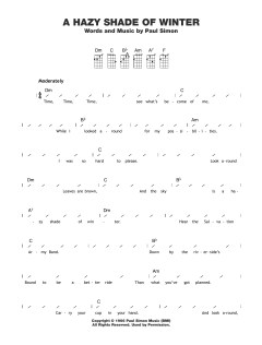 A Hazy Shade Of Winter (Download) 