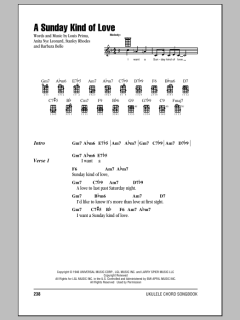 A Sunday Kind Of Love (Download) 