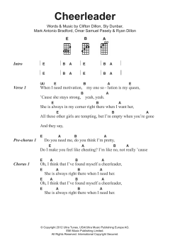 Cheerleader (Download) 