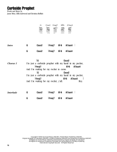 Curbside Prophet (Download) 