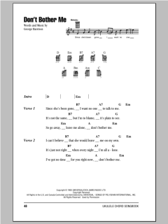 Don't Bother Me (Download) 