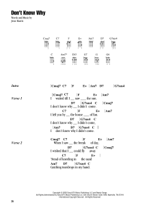 Don't Know Why (Download) 