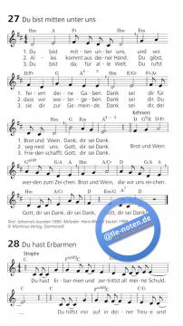 Wo wir dich loben, wachsen neue Lieder 